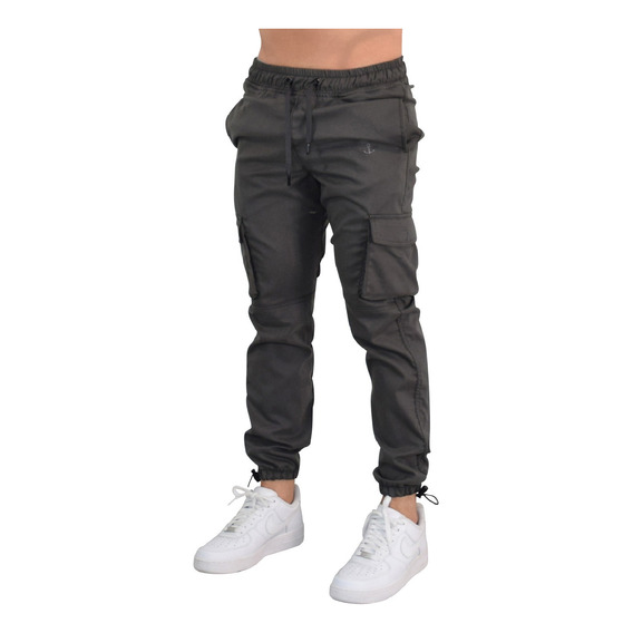 Jogger Casual Hombre John Leopard Slimfit Pantalón Entubado