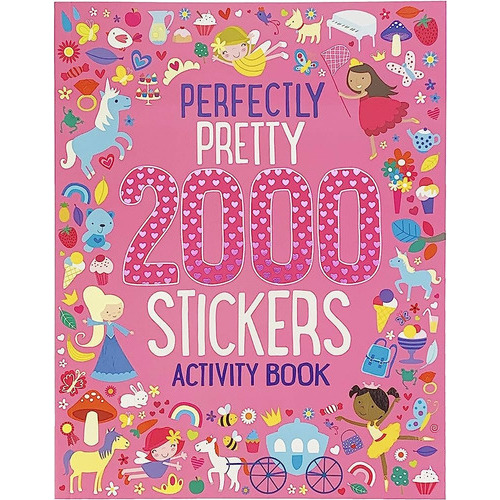 Perfectly Pretty 2000 Stickers Activity Book, De Parragon. Editorial Parragon, Tapa Blanda, Edición 1 En Inglés