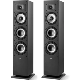 Polk Audio Monitor Xt60 Par De Caixas Acústicas Torre Preto