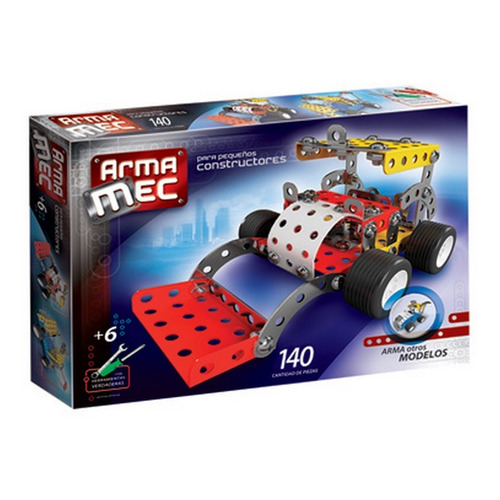 Mecano Arma Mec Caja Mediana 140 Piezas Ploppy 586602