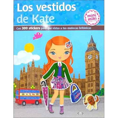 Los Vestidos De Kate Mini Miki - Libro V&r 
