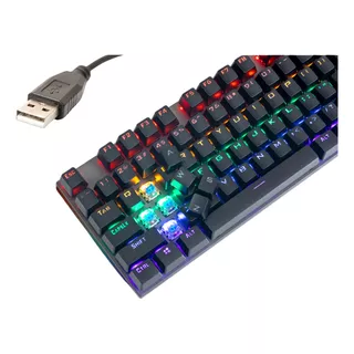 Teclado Gamer Mecanico Retroiluminado De Cable Usb Mod K79