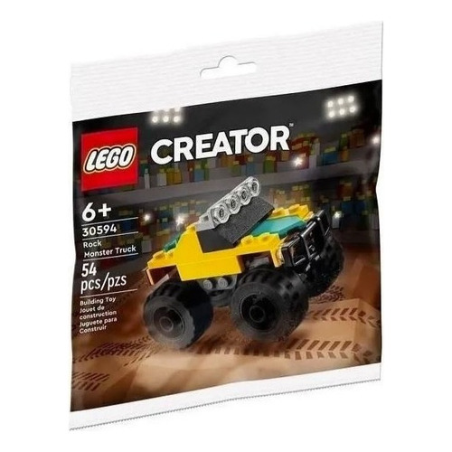  Lego 30594 Creator -  Rock Monster Truck 54 Piezas Cantidad De Piezas 54
