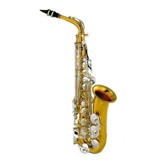 Saxofón Alto Silvertone Tipo Yamaha Slsx011 Llaves Niquelada