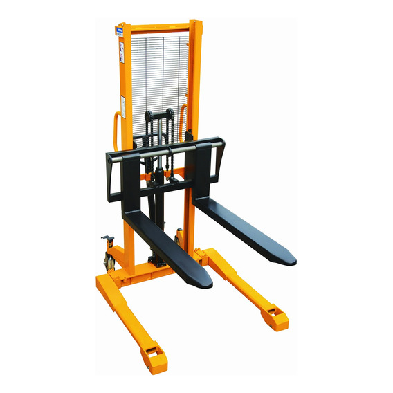 Apilador Transpalet Ajustable Fema 1500kg Altura Izado 3 Mts