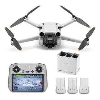 Dji Mini 3 Pro Fly More Kit Control Remoto Inteligente Color Gris