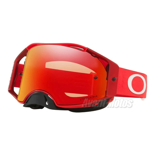 Antiparra Oakley Moto Motocross Airbrake Mx Torch Avant Color de la lente ESPERJADO ROJO Color del armazón Rojo Talle Ajustable
