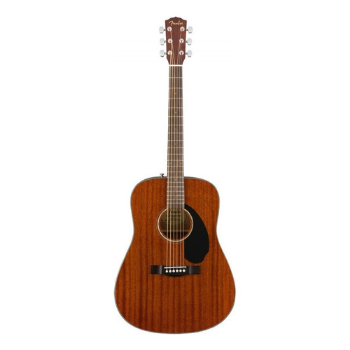 Guitarra Acustica Fender Cd60s Mahogany Tapa Solida Caoba Color Natural Orientación de la mano Diestro