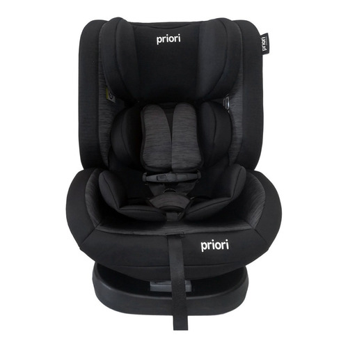Silla de bebé para carro Priori First 360° negro/gris