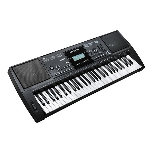 Kurzweil Teclado Arranger Pórtatil Kp80 61 Teclas Color Negro