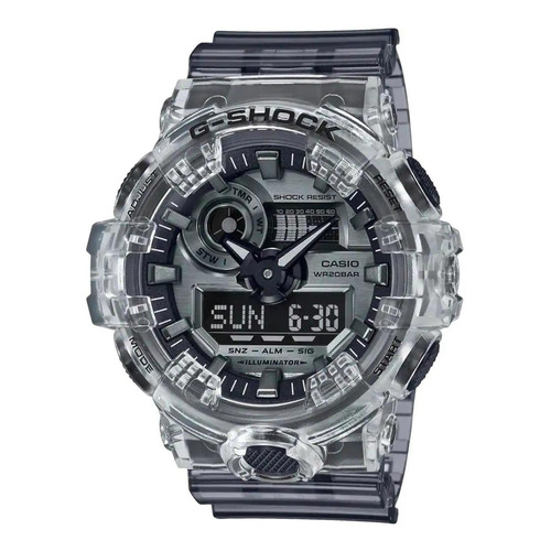 Reloj Casio Ga-700sk-1acr G-shock Iluminator-blanco
