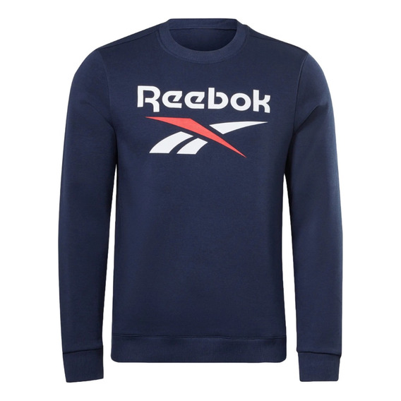 Sudadera Reebok Hombre Caballero Identity Fleece Logo Crew