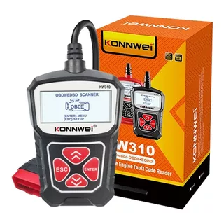 Escáner Automotriz Konnwei Kw310 Diagnostica Check Engine