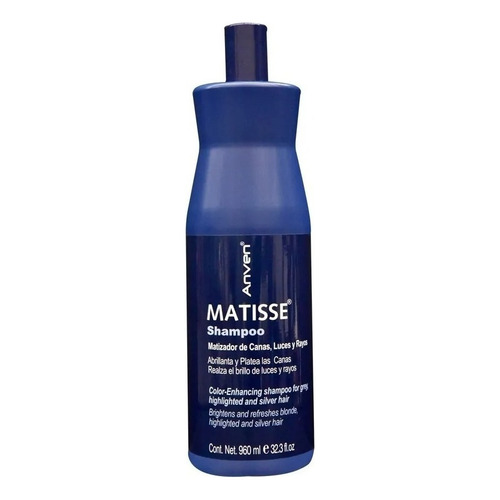 Shampoo Matizador Canas, Luces Y Rayos Matisse Anven 960ml
