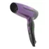 Secador de cabelo Mallory Travel 1500 B90000350 preto e violeta 110V/220V