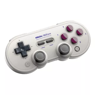 Control Joystick Inalámbrico 8bitdo Sn30 Pro Game Boy Classic Gris Claro