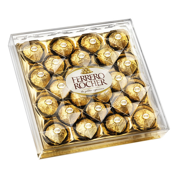 Bombón Chocolate Ferrero Rocher 24 Unid 300g