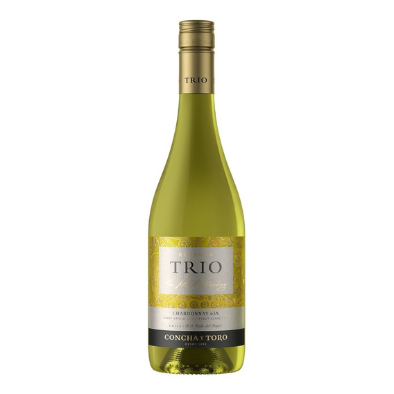 Trio Vino Blanco Chardonnay, Pinot Grigio, Pinot Blanc 750 M