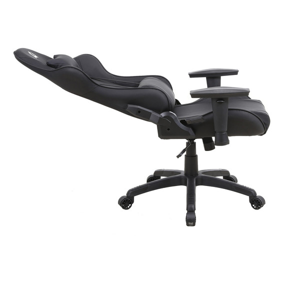 Silla De Escritorio Hausklein Gamer Negra - Con Masajeador Color Negro