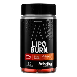 Atlhetica Nutrition, Nutrition Series, Termogénico Lipo Burn Hd - 60 Capsulas Sem Sabor