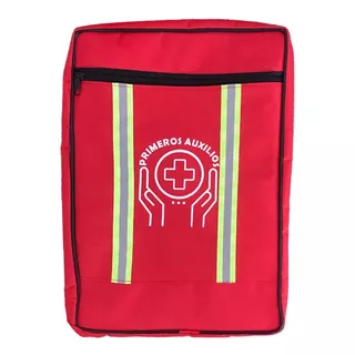 Maleta O Morral Botiquin Termico Tres Bolsillos 42x27x19