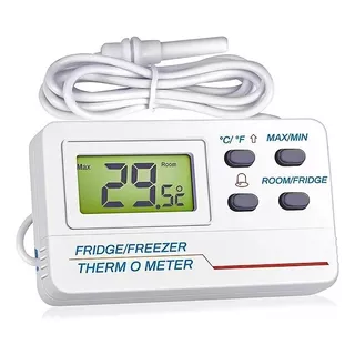 Termometro Digital Refrigerador Cocina Alarma Max Minc°f°(b)