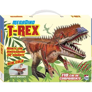 Megadino: T-rex, De Snake Sa. Happy Books Editora Ltda., Capa Mole Em Português, 2021