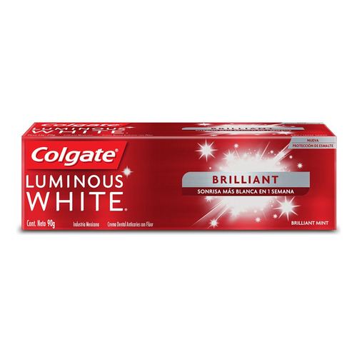 Crema Dental Colgate Luminous White Brilliant 90g