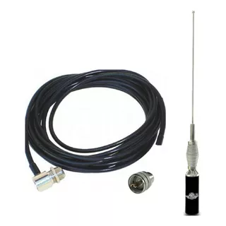 Antena Móvel 5db 5 Metros Ars 5/8 Onda Sup Magnetico Mv35eam