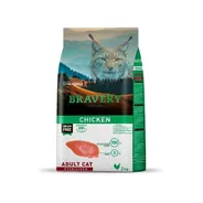 Alimento Bravery Super Premium Sterilized Para Gato Adulto Sabor Pollo En Bolsa De 7kg