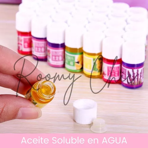 Aceites esenciales de aceite soluble en agua de 10 ml para difusor