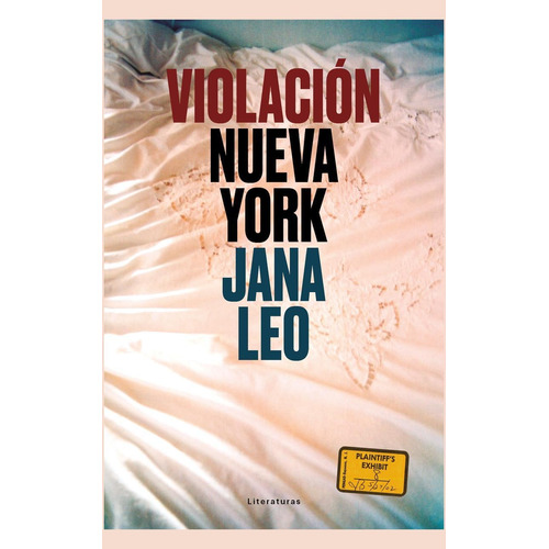 Violación Nueva York, de Leo, Jana. Editorial Lince, tapa blanda en español, 2017