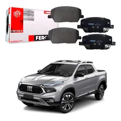  Pastilha Dianteira Ceramica Fiat Toro 1.3 Turbo 2021 A 2024