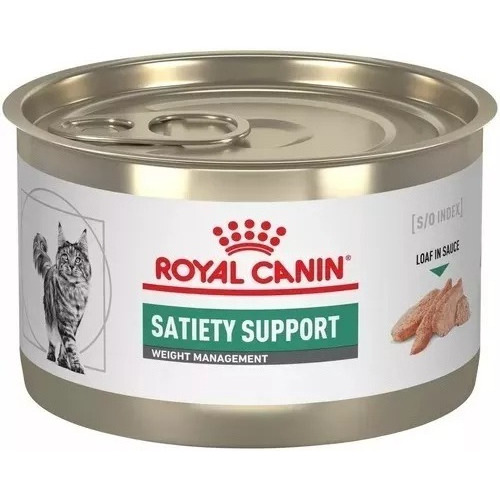 12 Latas Royal Canin Satiety Support Feline De 145 Gr