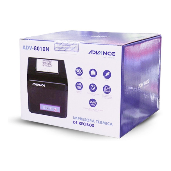 Impresora Térmica Advance Adv-8010 Para Boleta - Ethernet