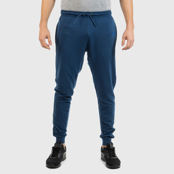 Diadora Hombre Sport Pantalon Terry-blue