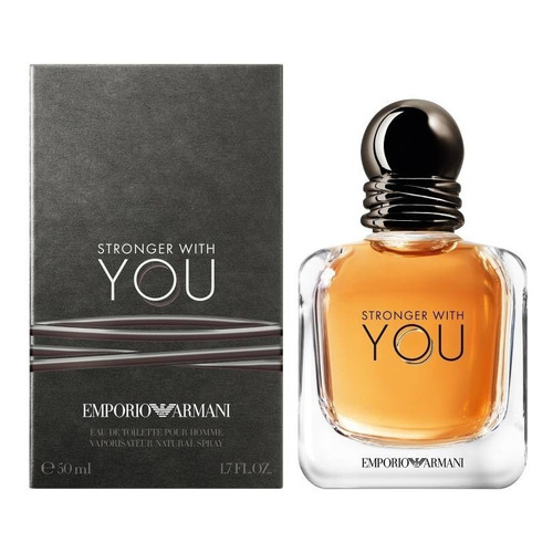 Perfume Emporio Armani Stronger With You Edt 50ml Hombre Volumen De La Unidad 50 Ml