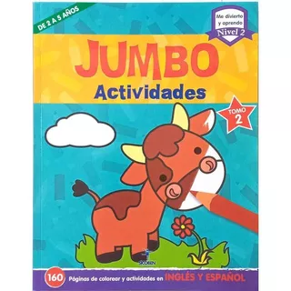 Libro Infantil De Juegos Interactivos Bilingue - Jumbo 2