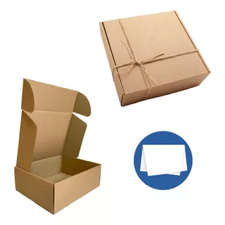 10 Caixas De Papelão Correio Sedex / E-commerce 20x16x7cm