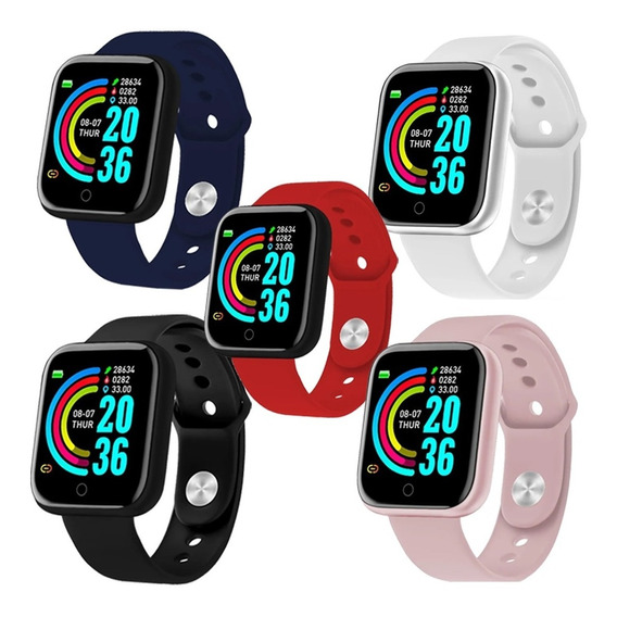 Reloj Inteligente D20 Smartwatch Fitness Cardíaco - Otec