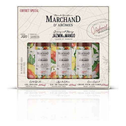 Marchand D`aromes Set Special Trio Jazmín Y Mango 