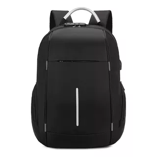 Mochila Urbana Impermeable Usb+cable Manija Reforzada Acolch