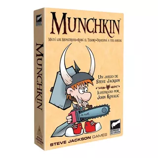 Juego De Cartas Munchkin Steve Jackson Games Buró