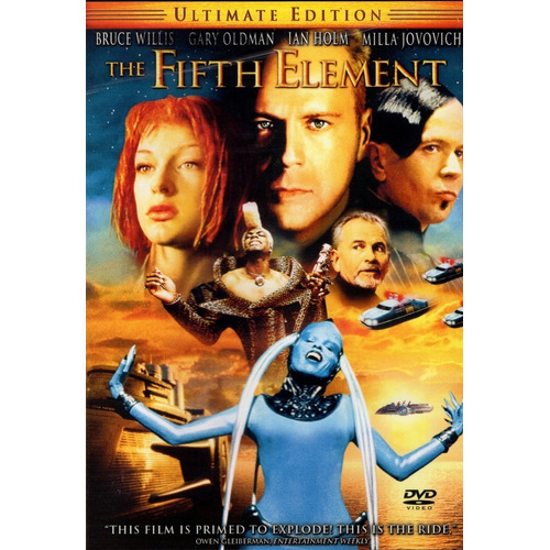 El Quinto Elemento Bruce Willis Importada Pelicula Dvd
