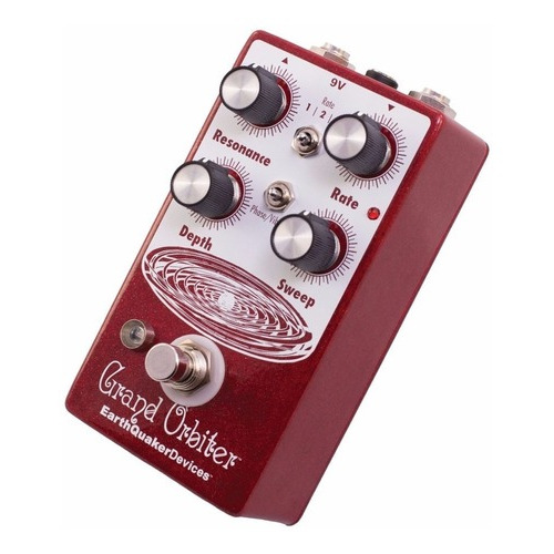 Pedal Earthquaker Devices Grand Orbiter Phaser Machine Color roj