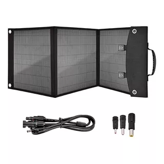 Cargador Solar 50w Panel Solar Plegable Carg Usb Portátil