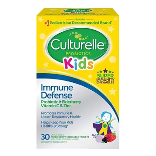 Culturelle Kids Immune Defense, Probiotic + Elderberry