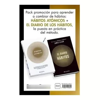 Pack Habitos - Habitos Atomicos + Diario De Habitos - Clear, De Clear, James. Editorial Paidós, Tapa Blanda En Español