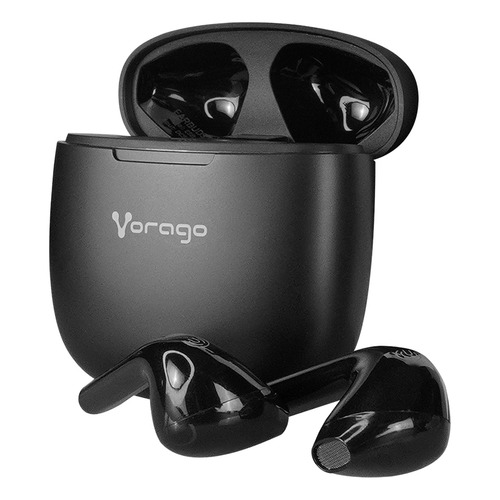Vorago Esb-305 Earbuds Audifonos Bluetooth Tws Ipx6 28 Hrs Color Negro