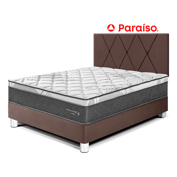 Dormitorio Paraíso Pocket Star 2pl C Cabecera Loft Chocolate